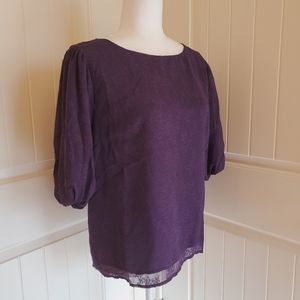 Francesca NWT LYDIAH BALLOON SLEEVE BLOUSE

XL